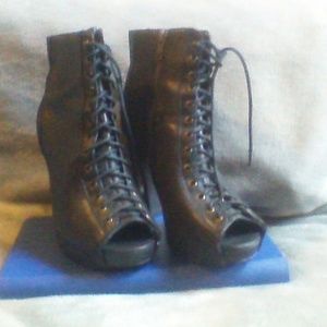 Candies open toe booties